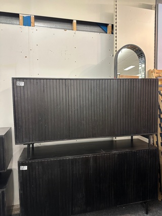 Dressoir Tiara Mango, zwart